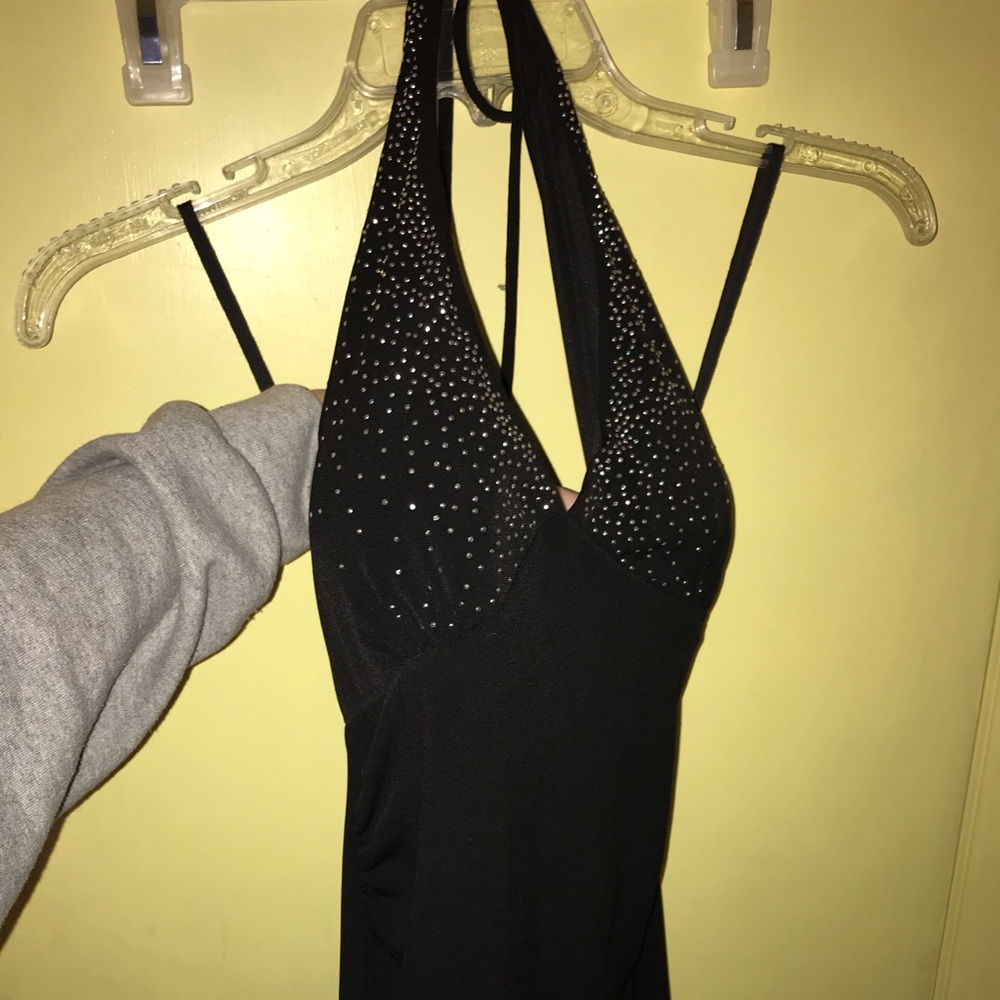 Black Mid-Length Dress